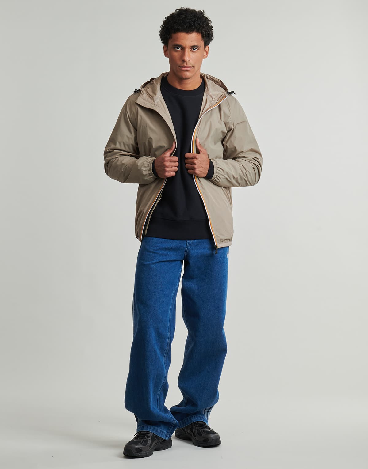 Women's Windbreakers K-Way Beige