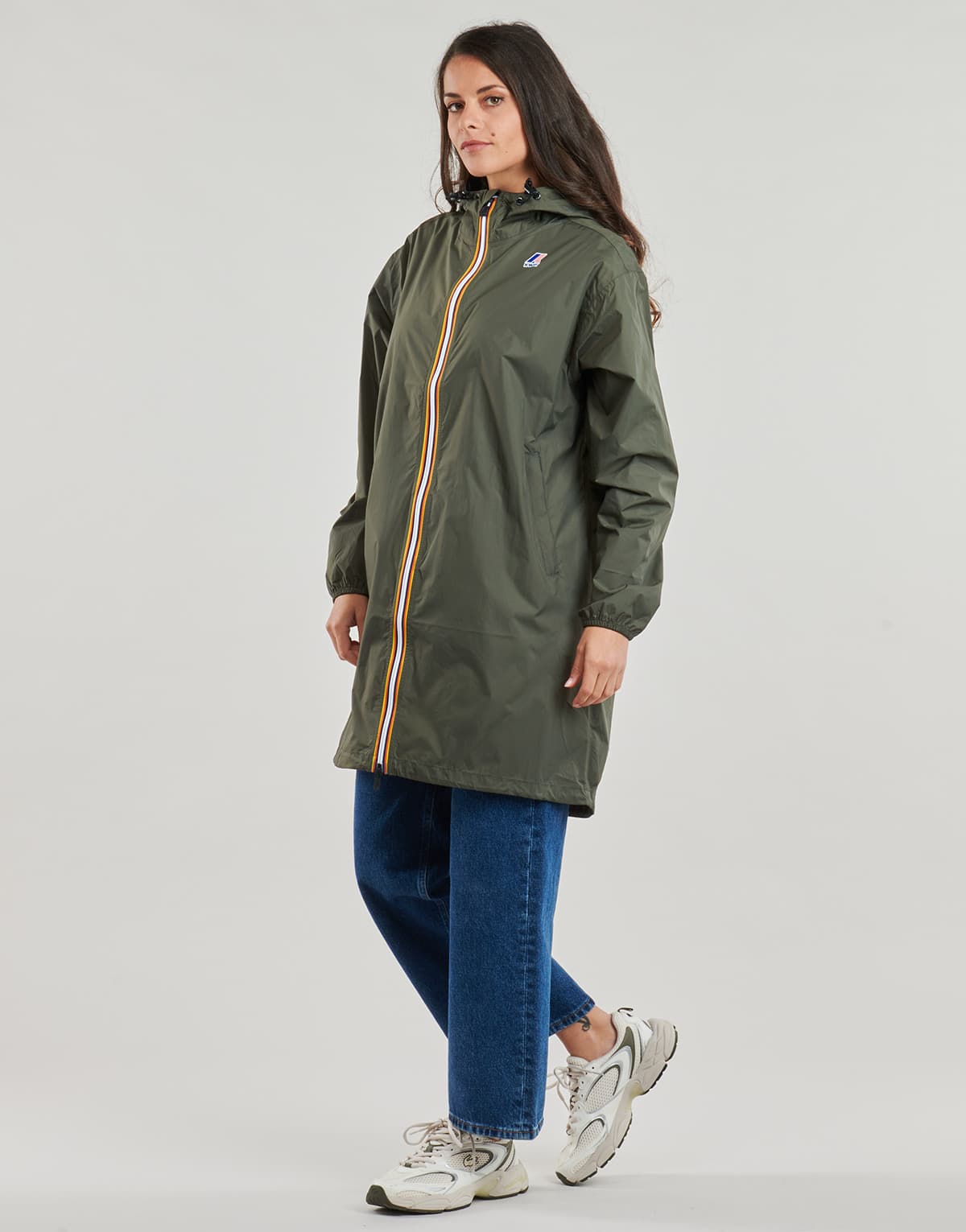 Men's Windbreakers K-Way Khaki