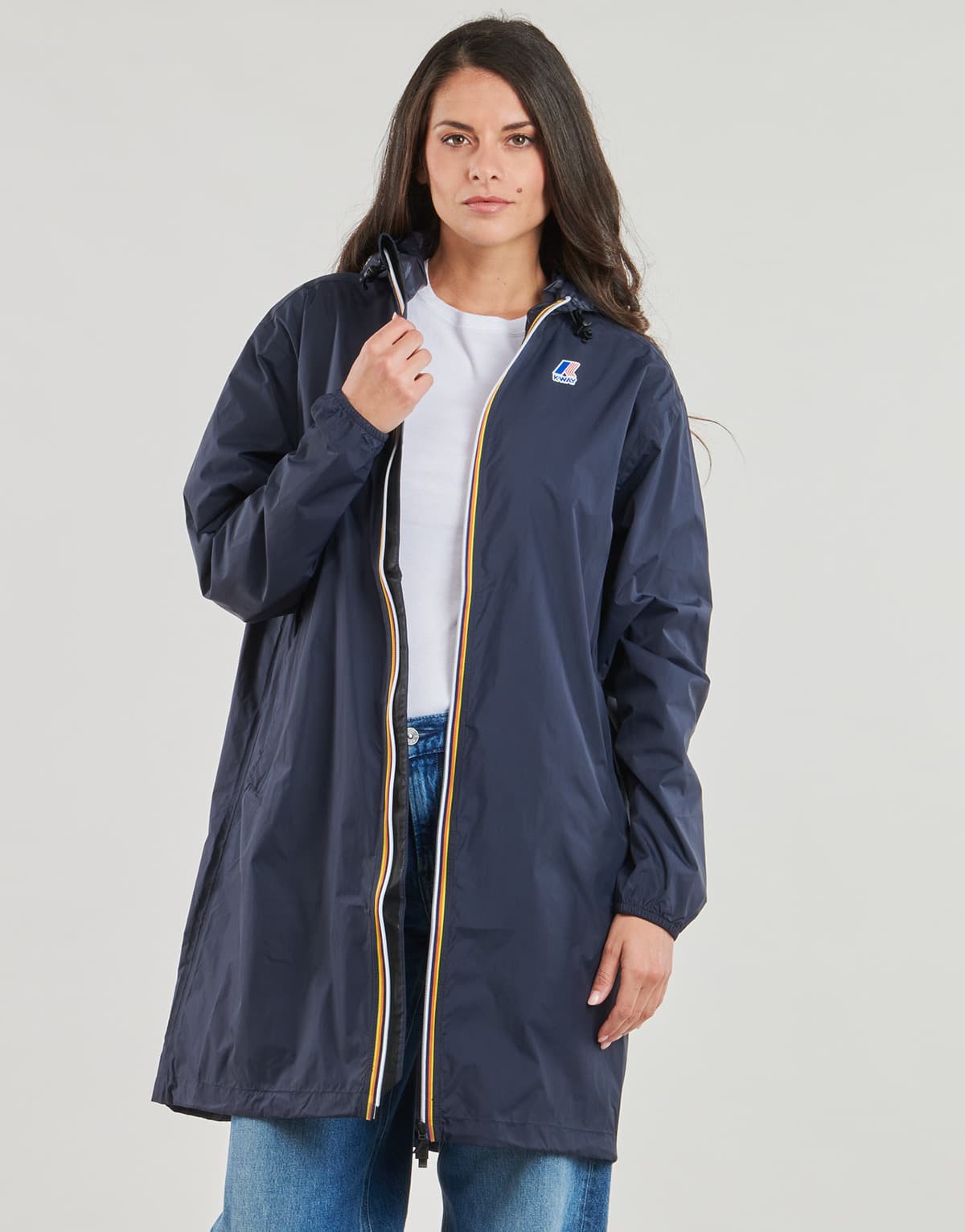Women's Windbreakers K-Way Blue