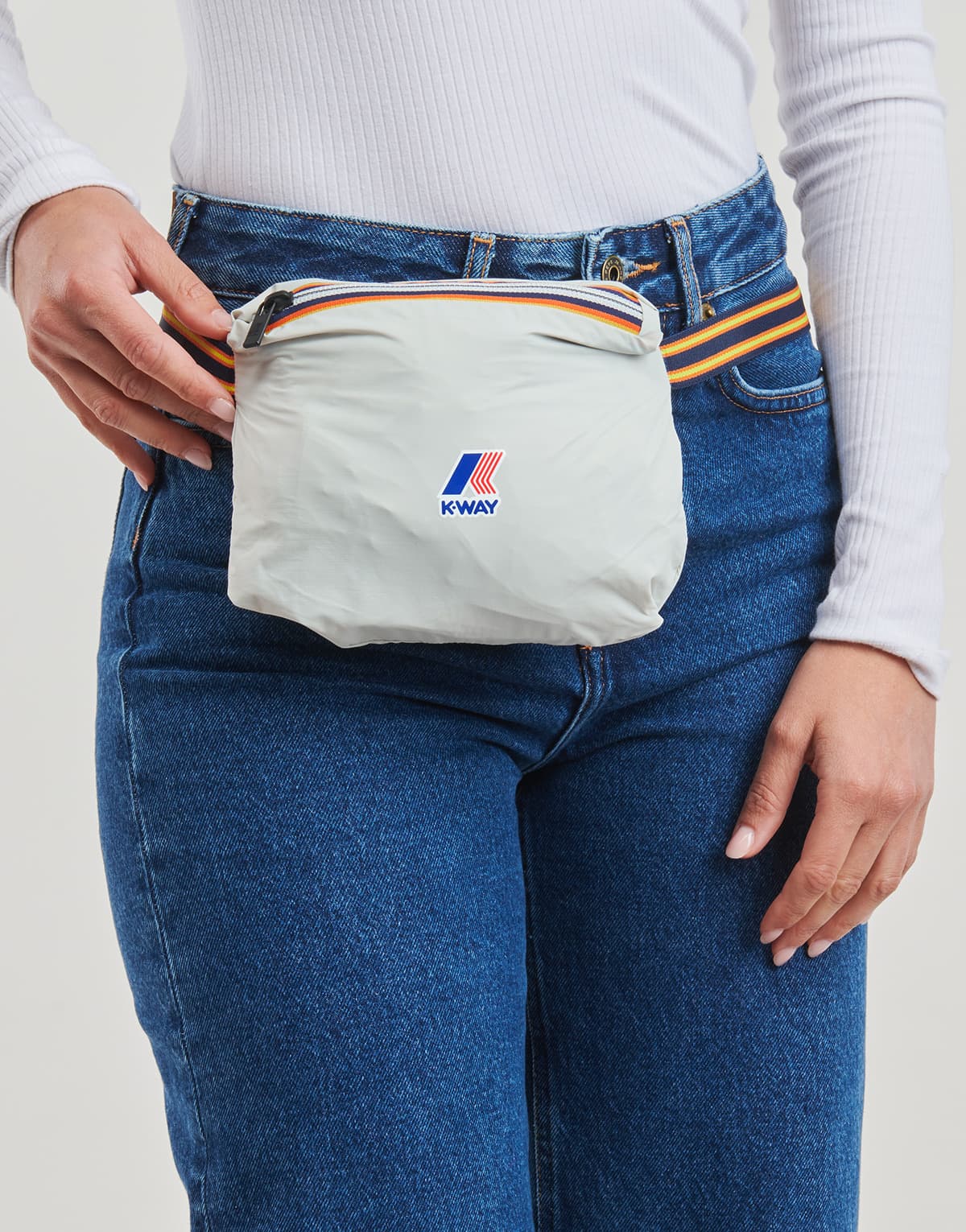 Women's Windbreakers K-Way Beige