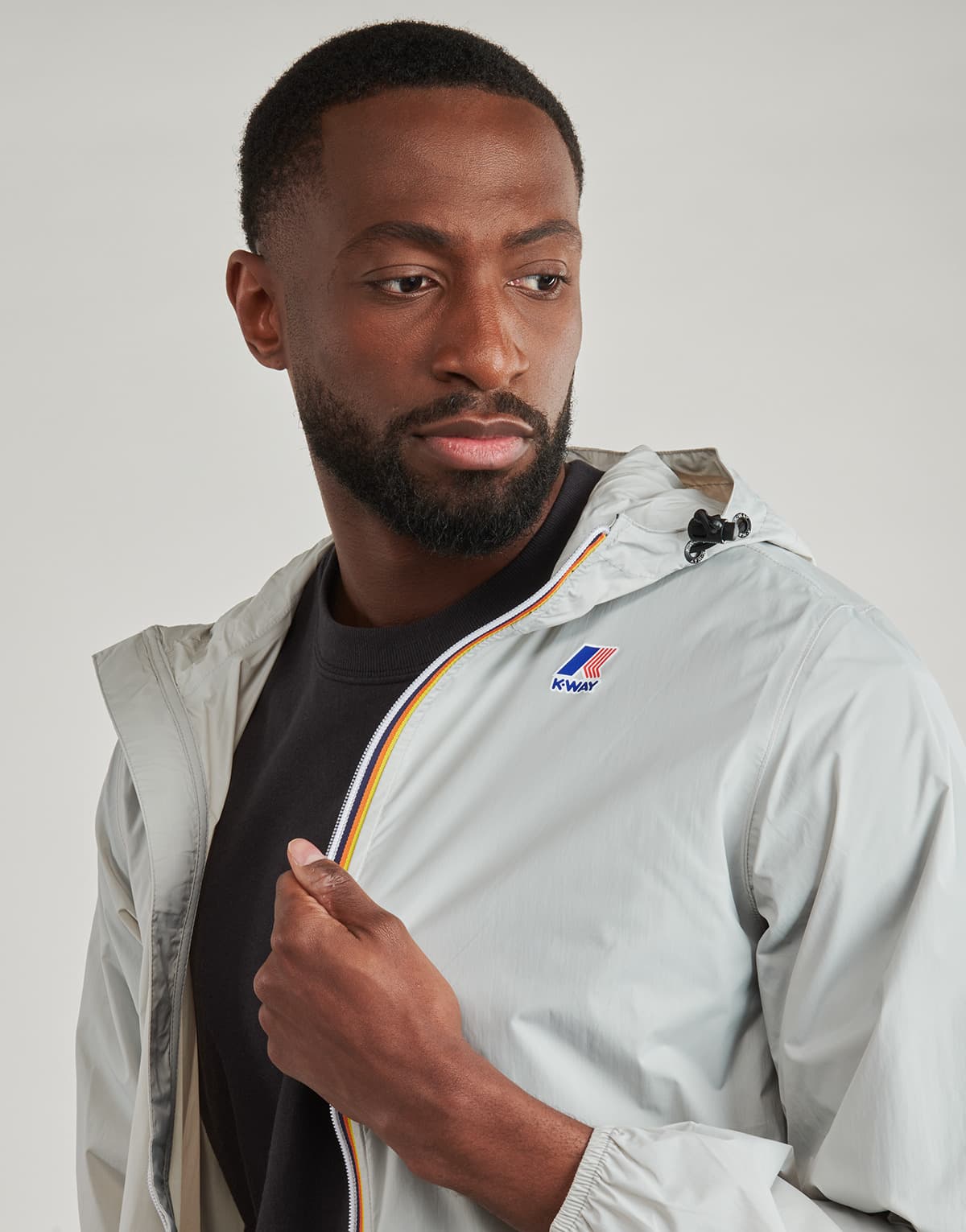 Women's Windbreakers K-Way Beige