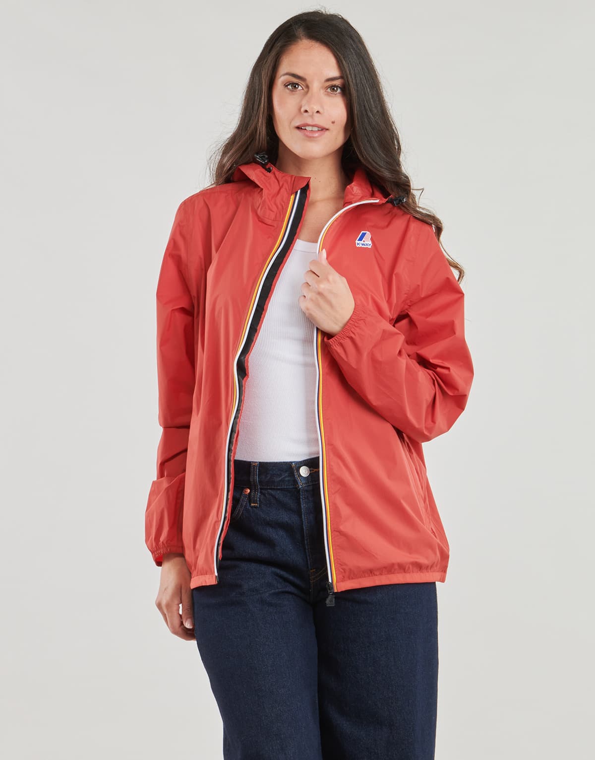 Women's Windbreakers K-Way Red