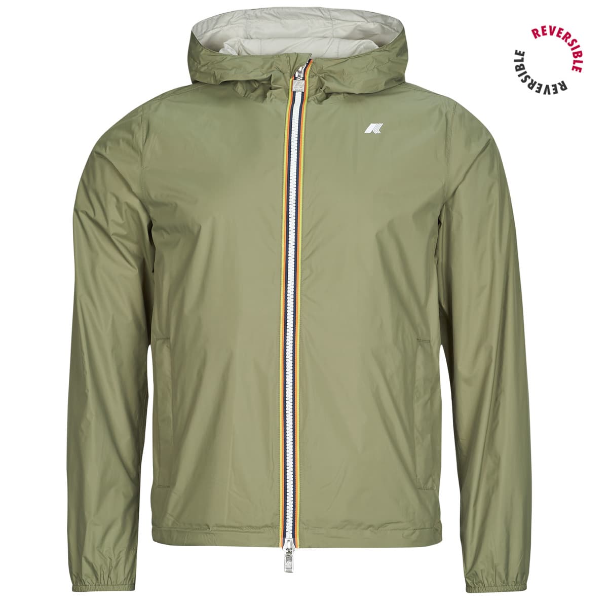 Men's Jackets K-Way Khaki