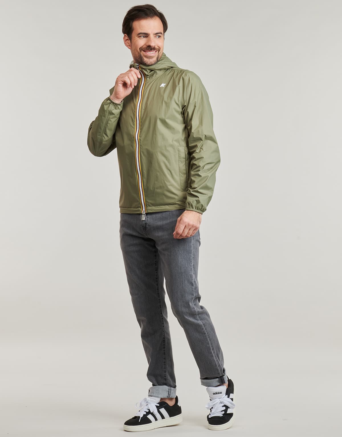 Men's Jackets K-Way Khaki