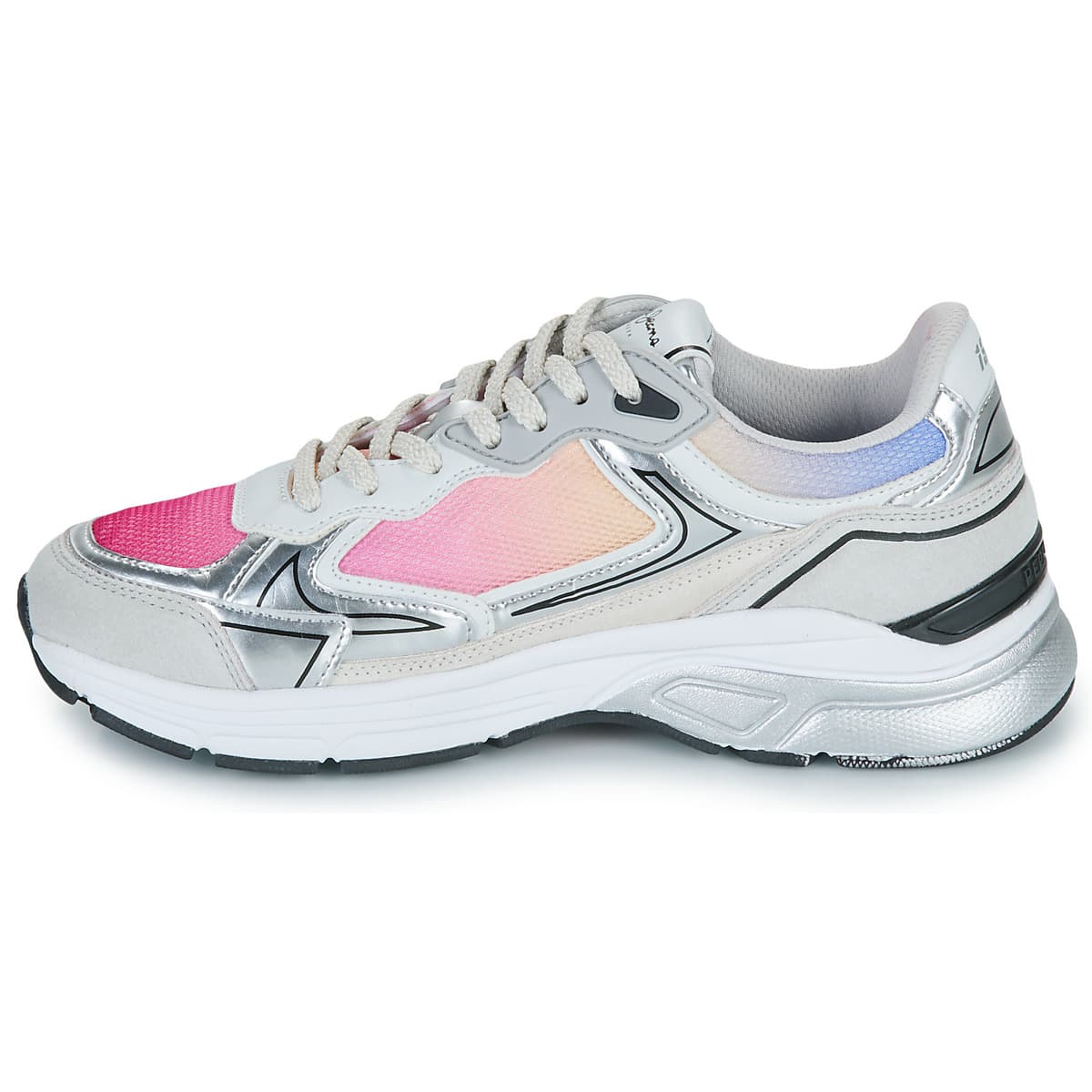 Women's Sneakers Pepe Jeans Silver