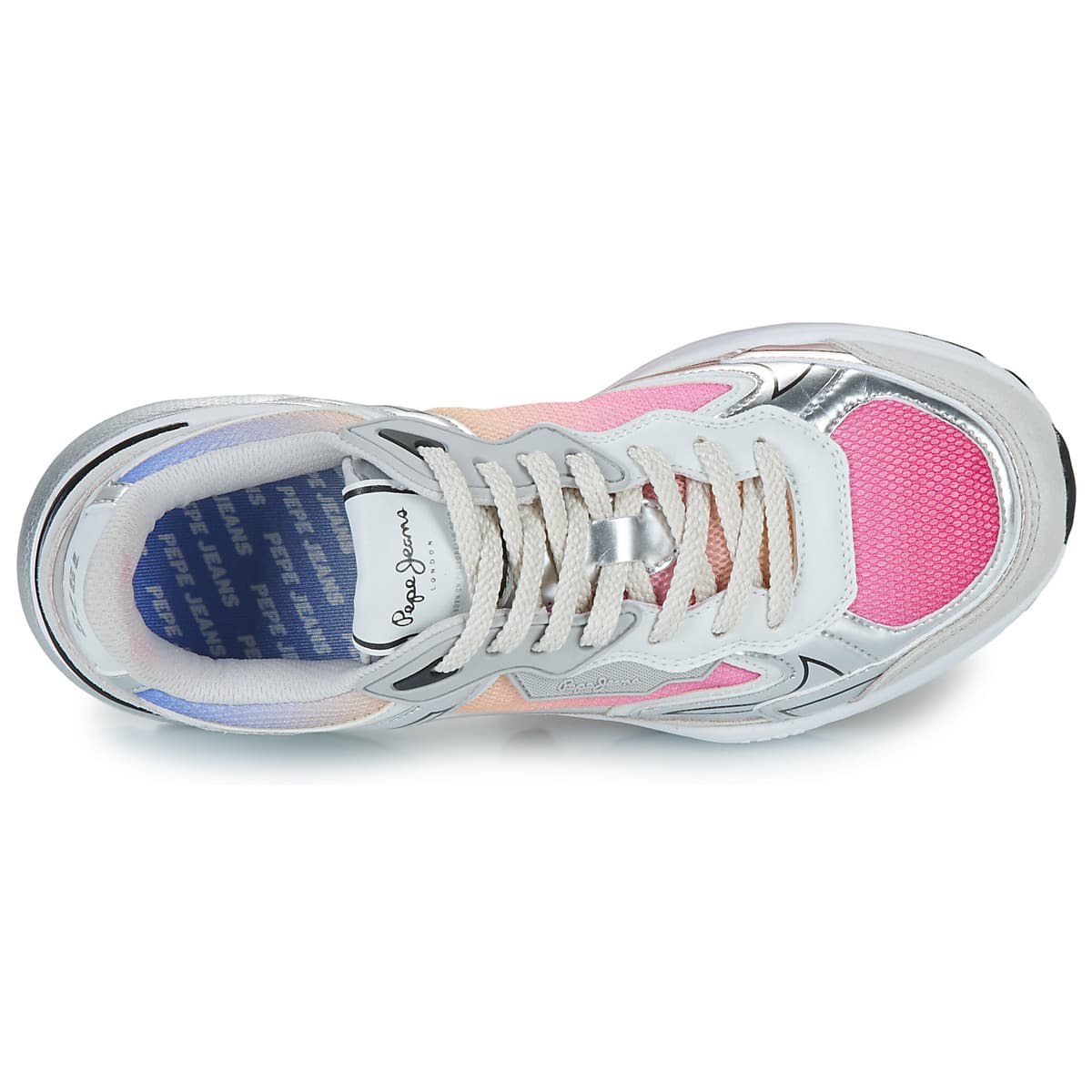 Women's Sneakers Pepe Jeans Silver