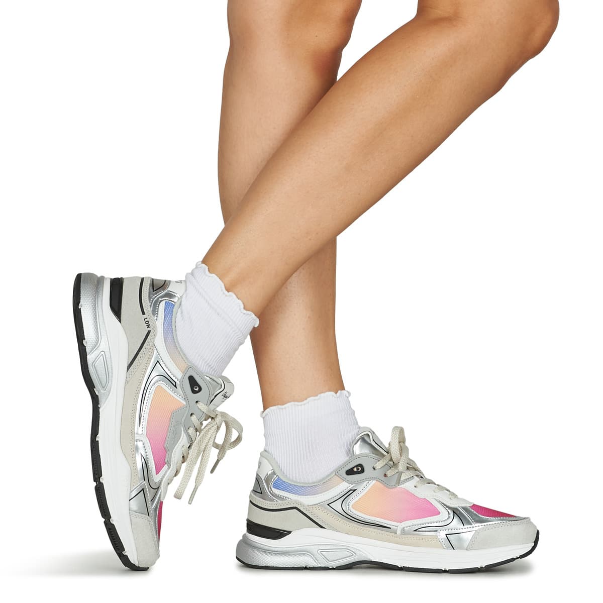 Women's Sneakers Pepe Jeans Silver