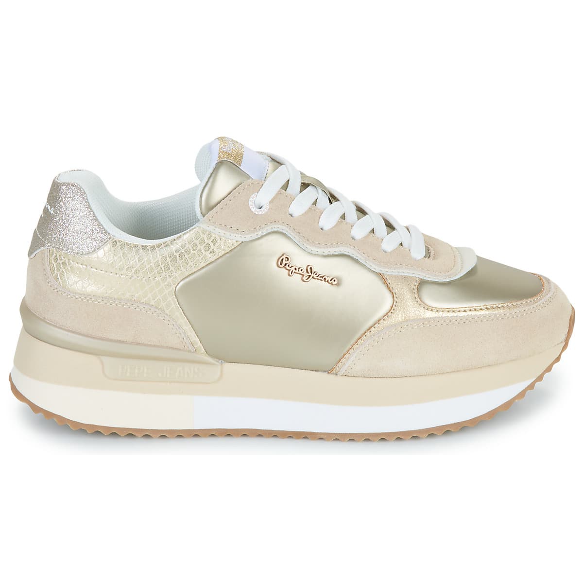 Women's Sneakers Pepe Jeans Beige
