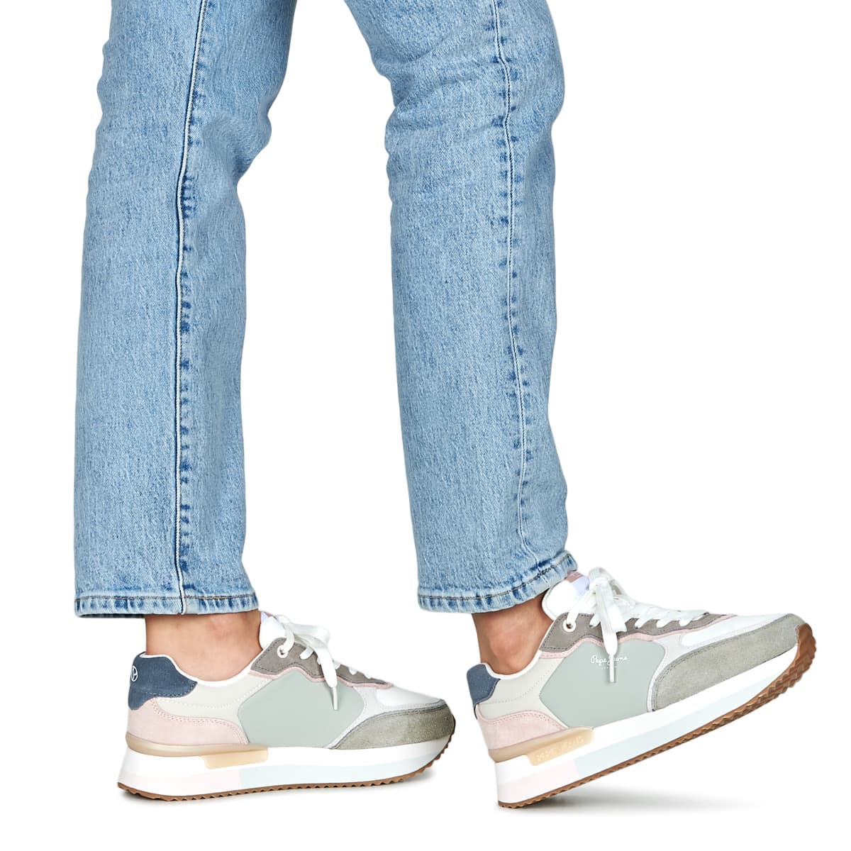 Women's Sneakers Pepe Jeans Beige