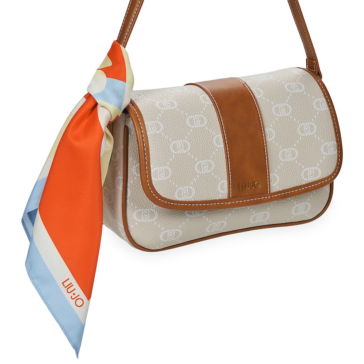 Women's Shoulder Bags Liu Jo Beige
