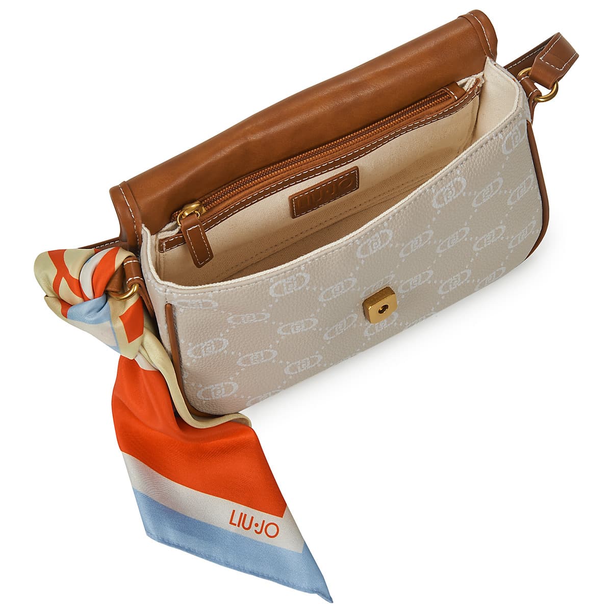 Women's Shoulder Bags Liu Jo Beige