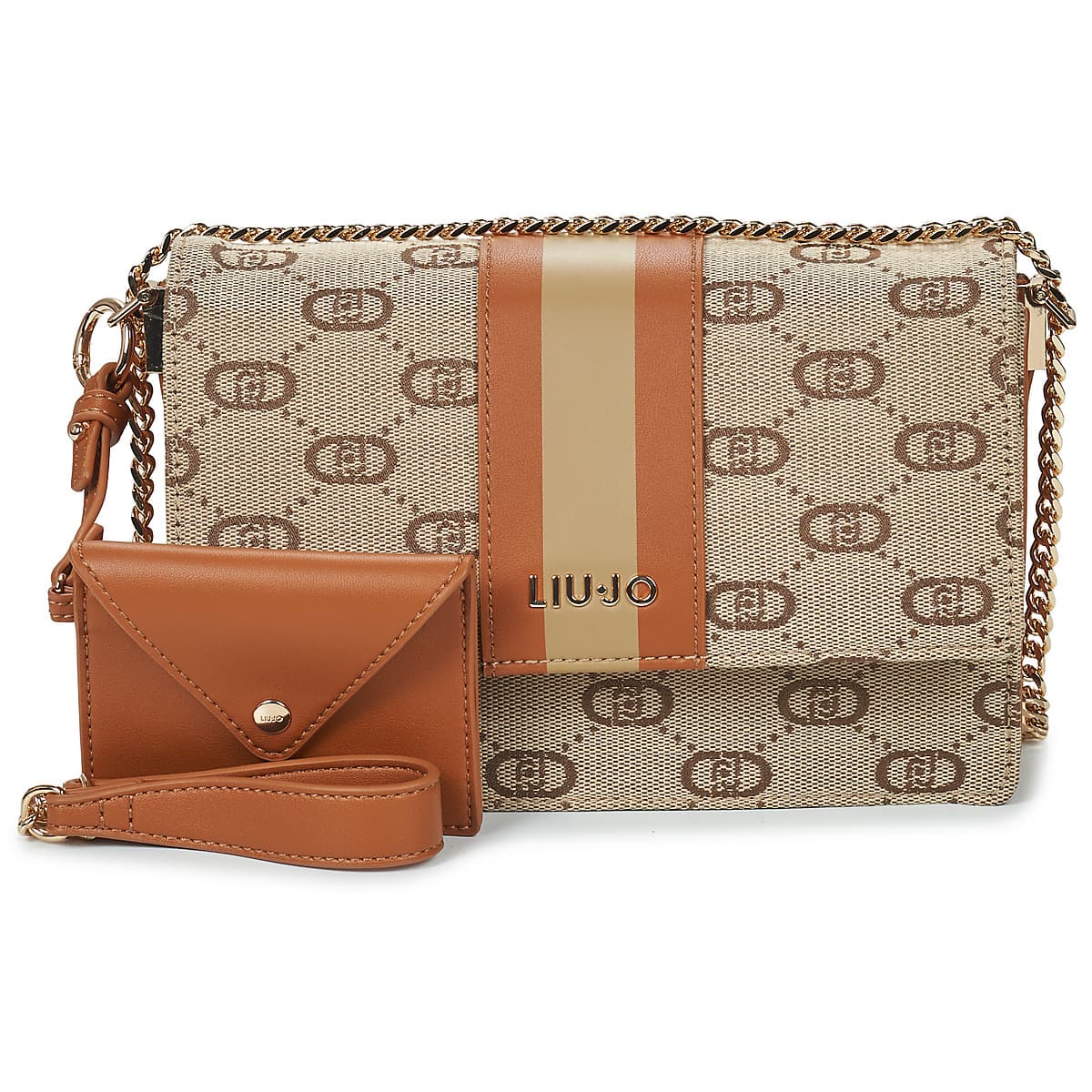 Women's Shoulder Bags Liu Jo Brown