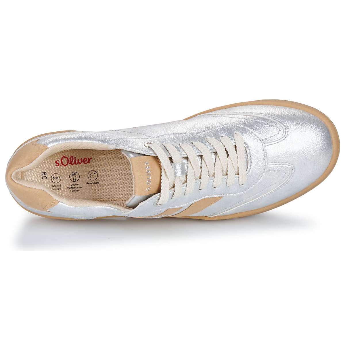 Women's Sneakers S.Oliver Silver
