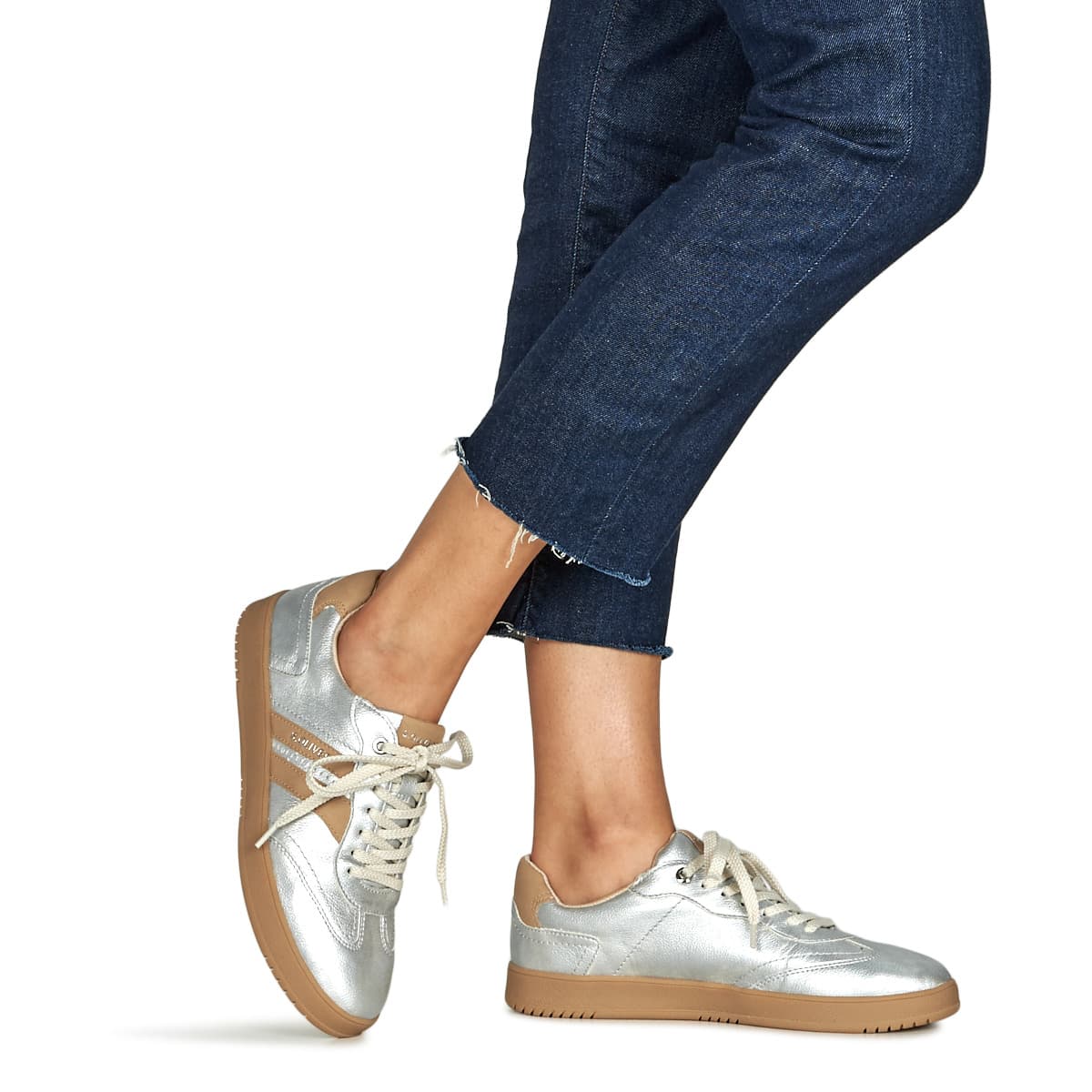 Women's Sneakers S.Oliver Silver