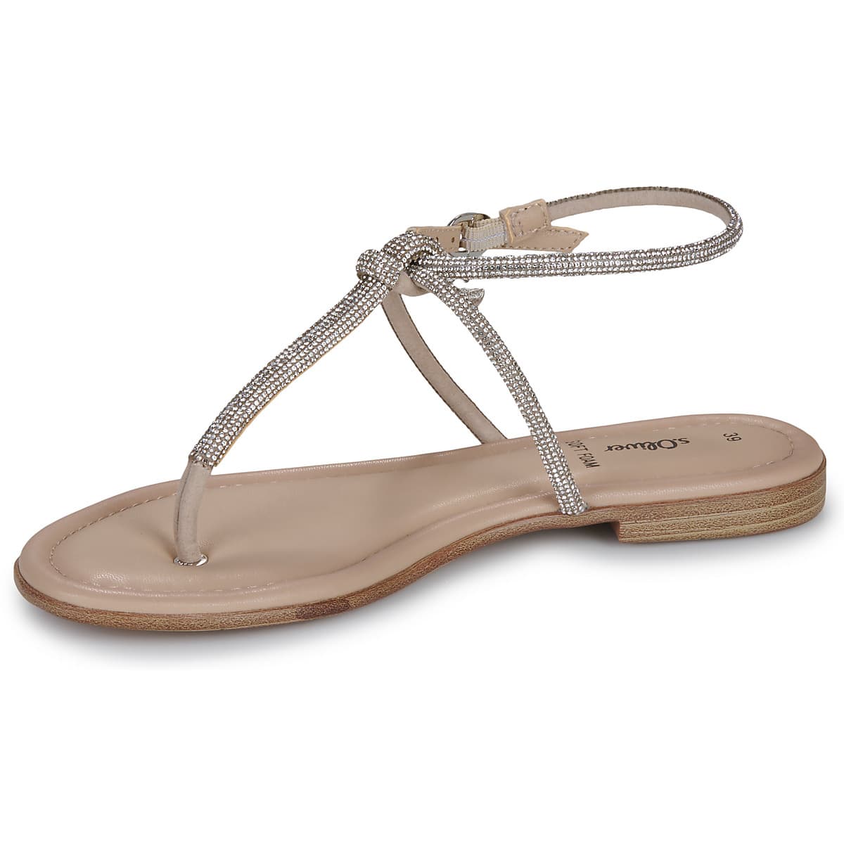 Women's Sandals S.Oliver Silver