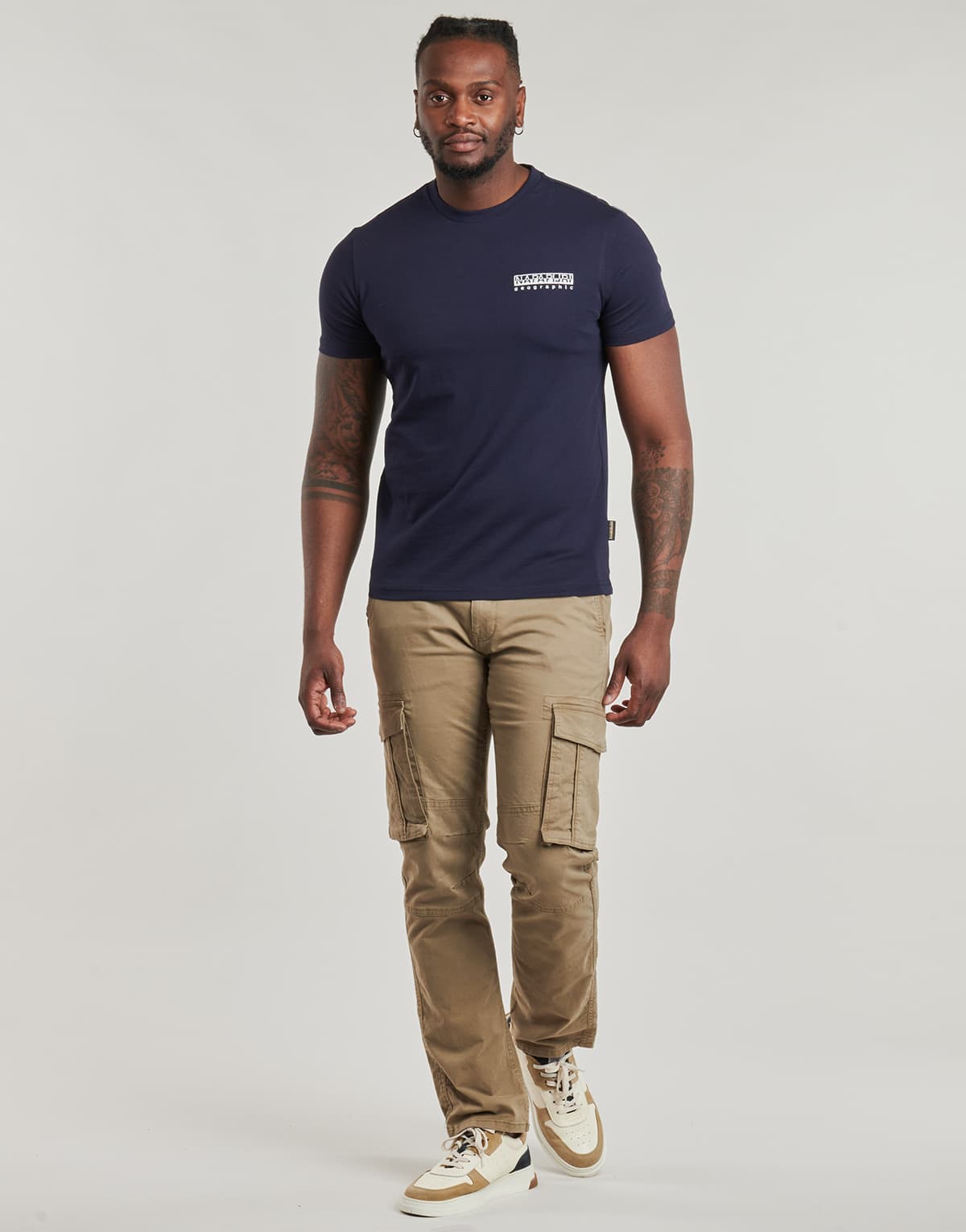 Men's T-Shirts Napapijri Blue