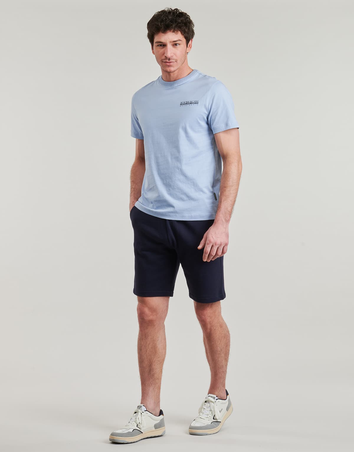 Men's T-Shirts Napapijri Blue