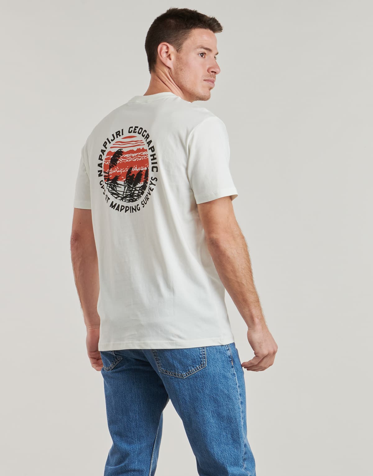 Men's T-Shirts Napapijri White