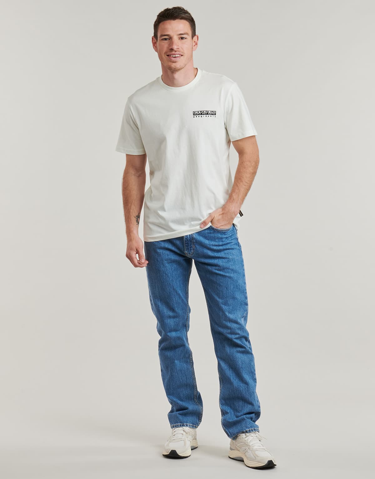 Men's T-Shirts Napapijri White