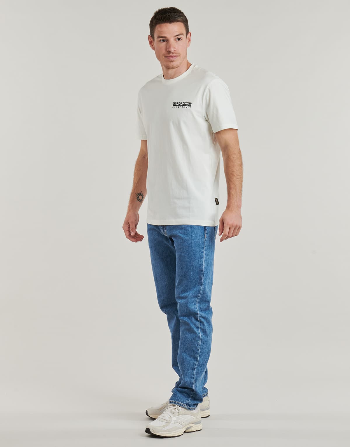 Men's T-Shirts Napapijri White