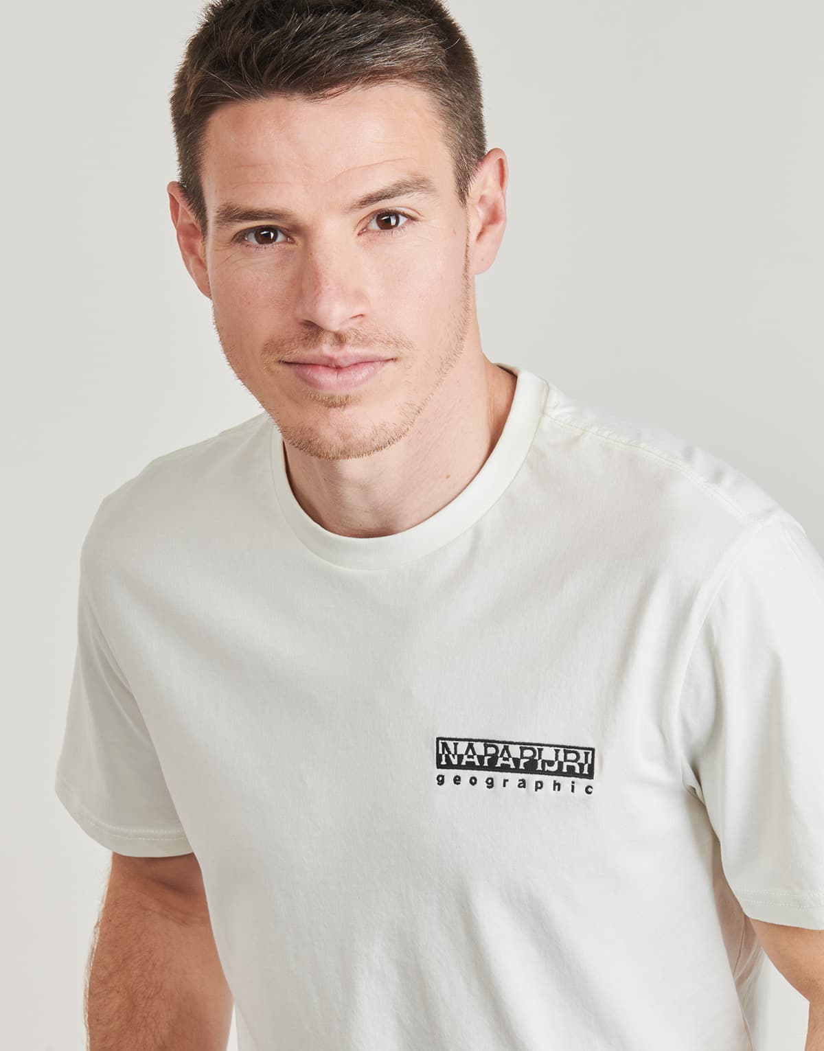 Men's T-Shirts Napapijri White