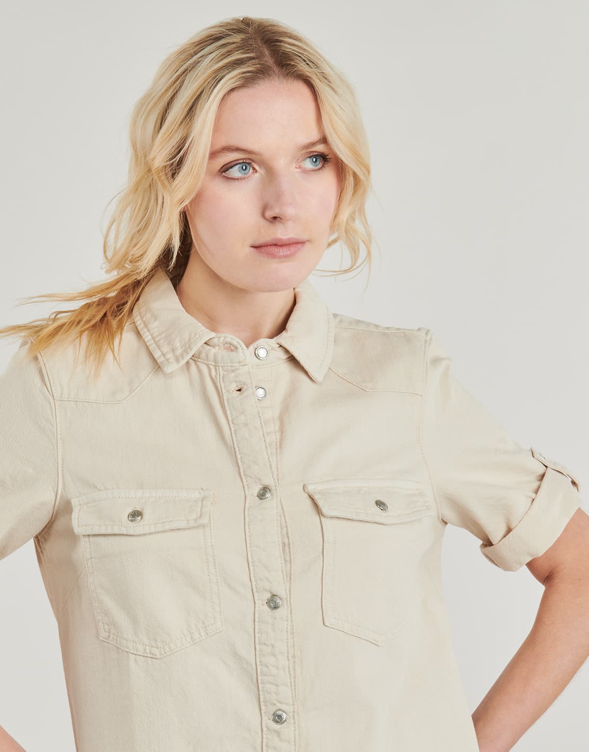 Women's Dresses Noisy May Beige