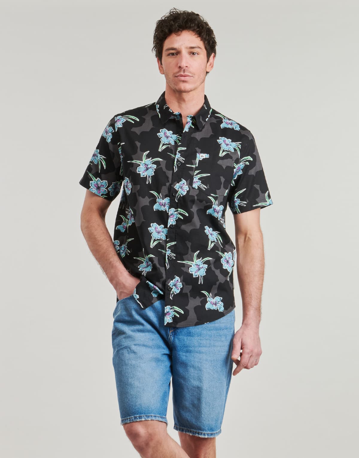 Men's Shirts Quiksilver Black
