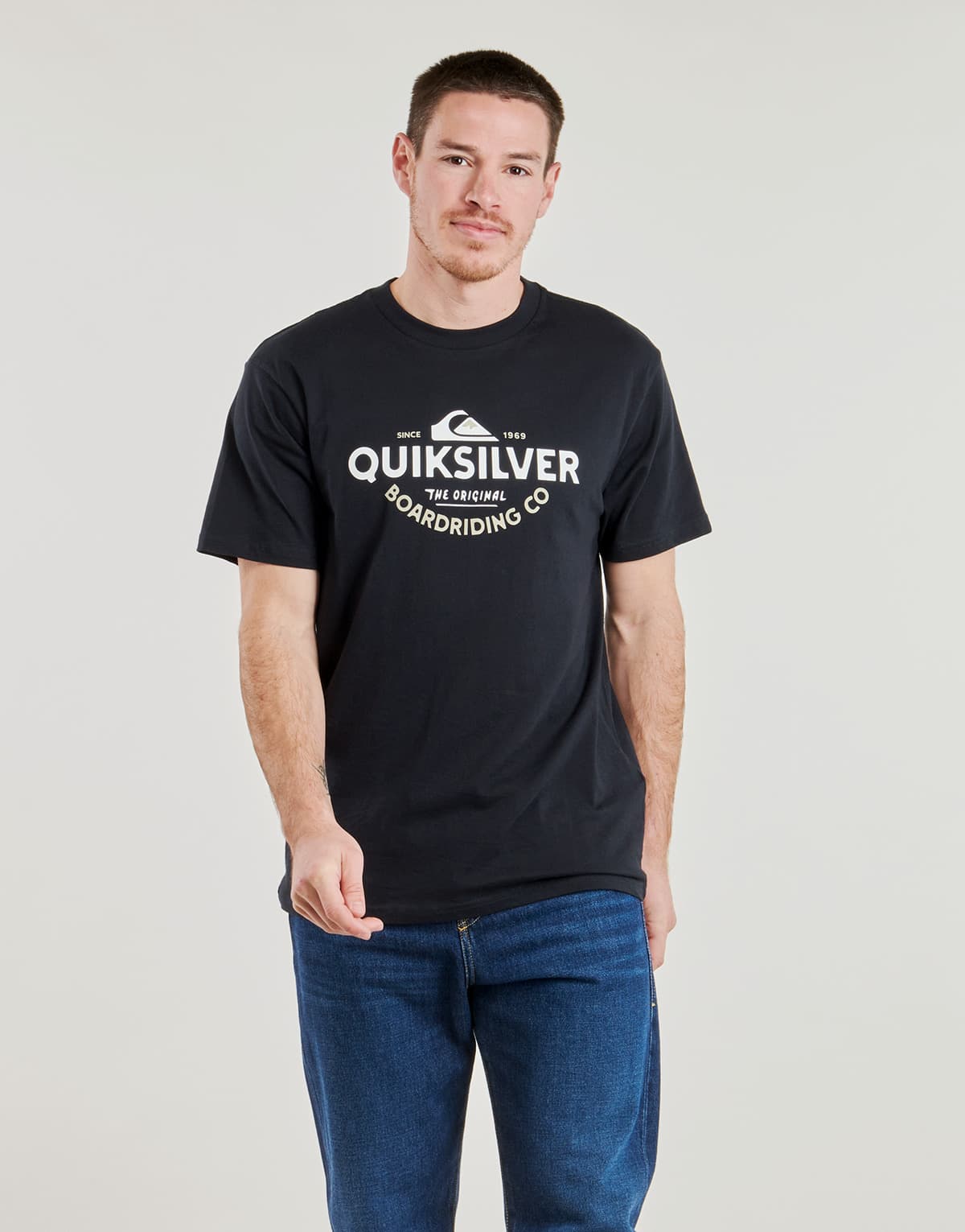 Men's T-Shirts Quiksilver Black