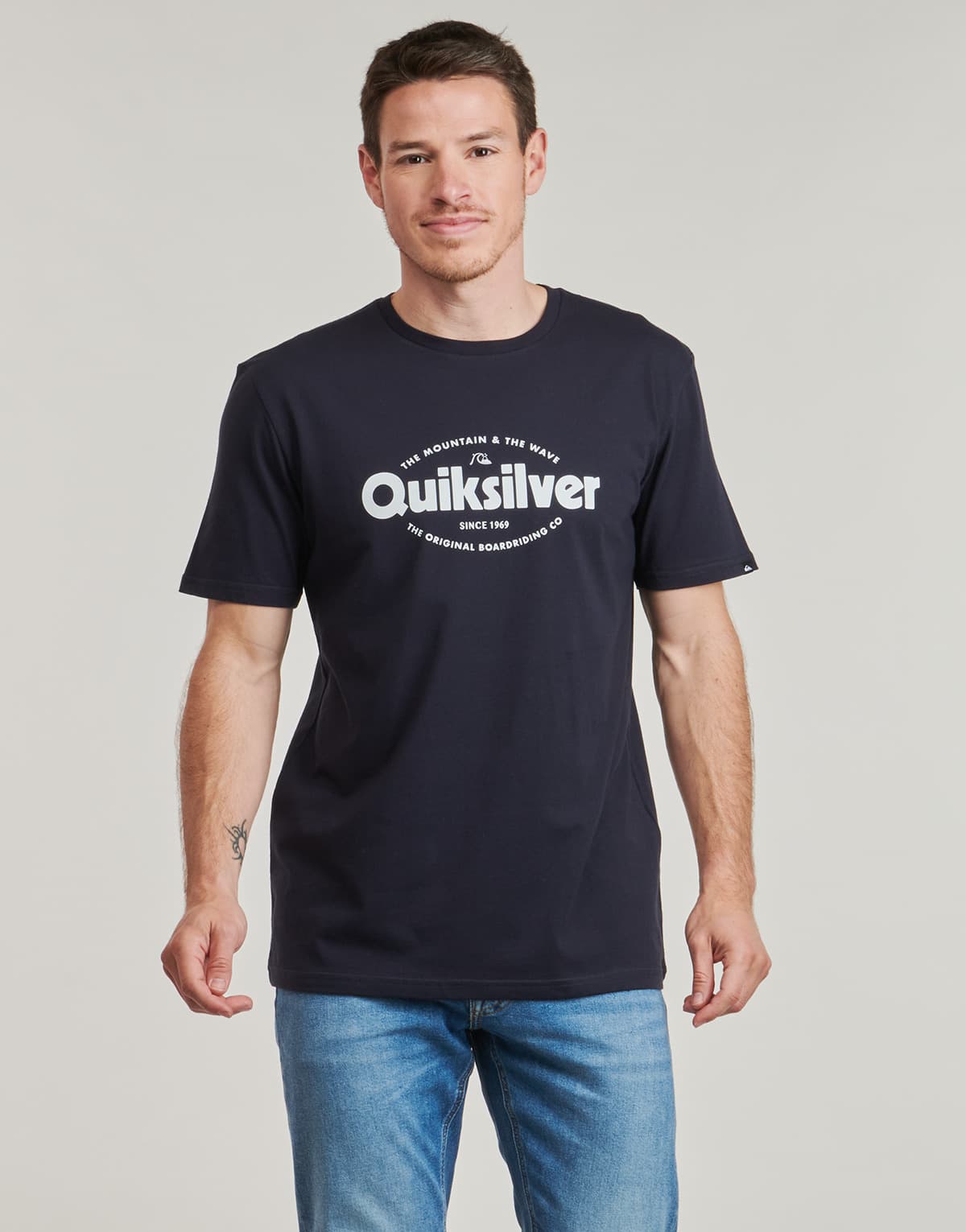 Men's T-Shirts Quiksilver Blue