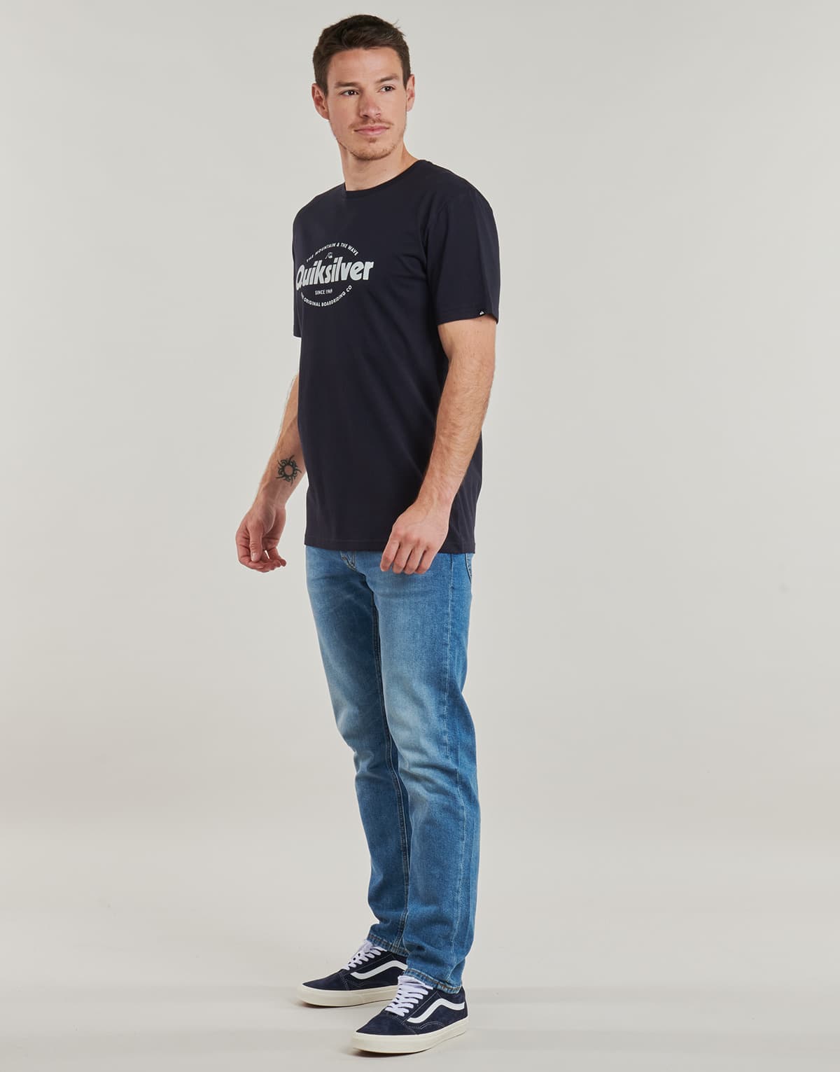Men's T-Shirts Quiksilver Blue