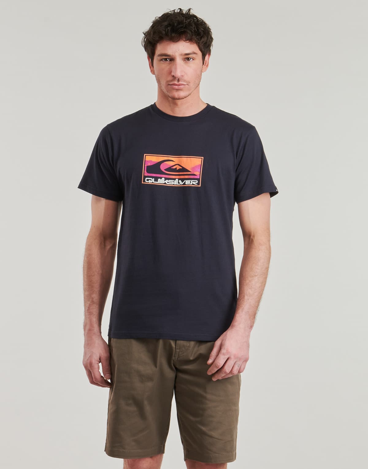 Men's T-Shirts Quiksilver Black