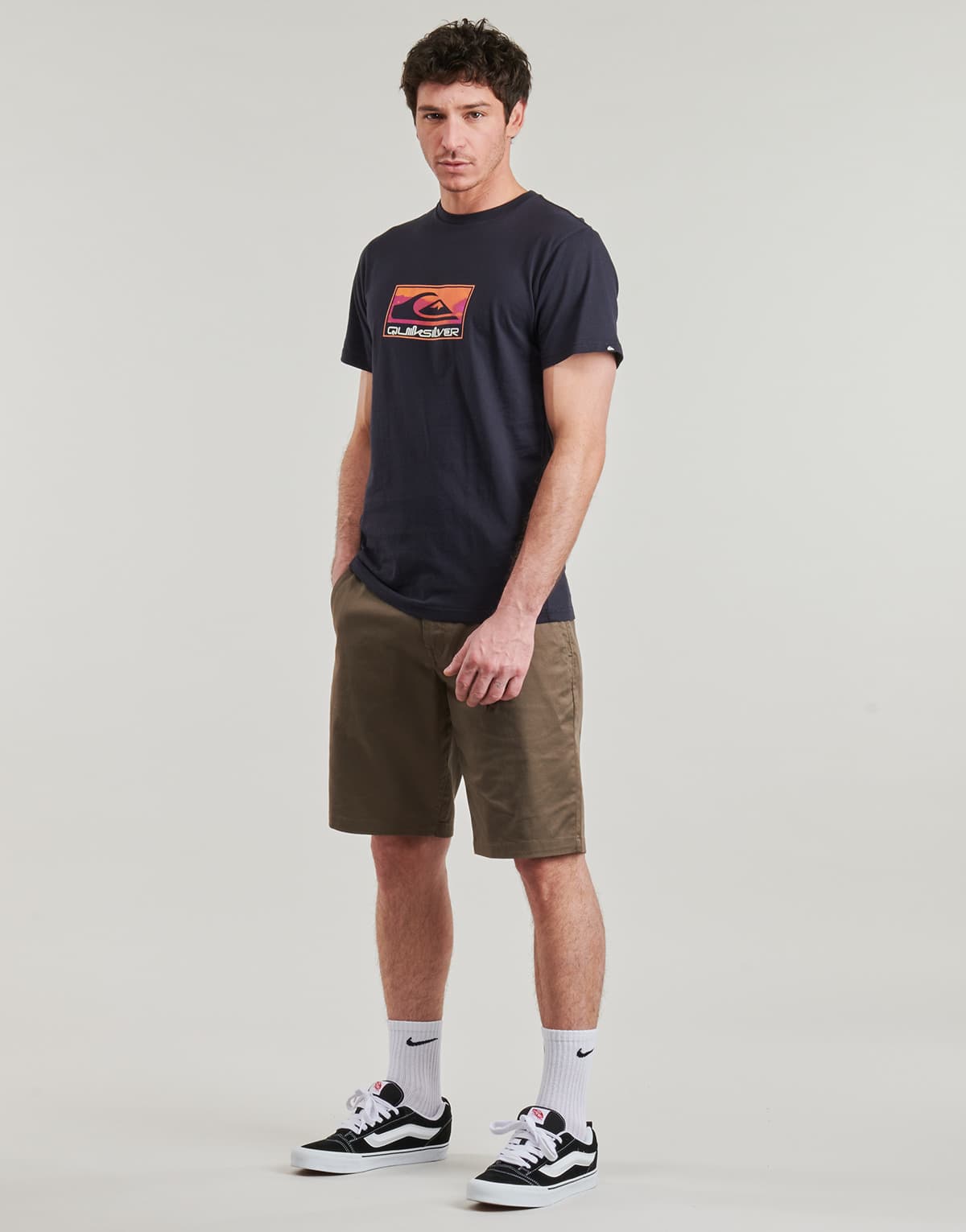 Men's T-Shirts Quiksilver Black