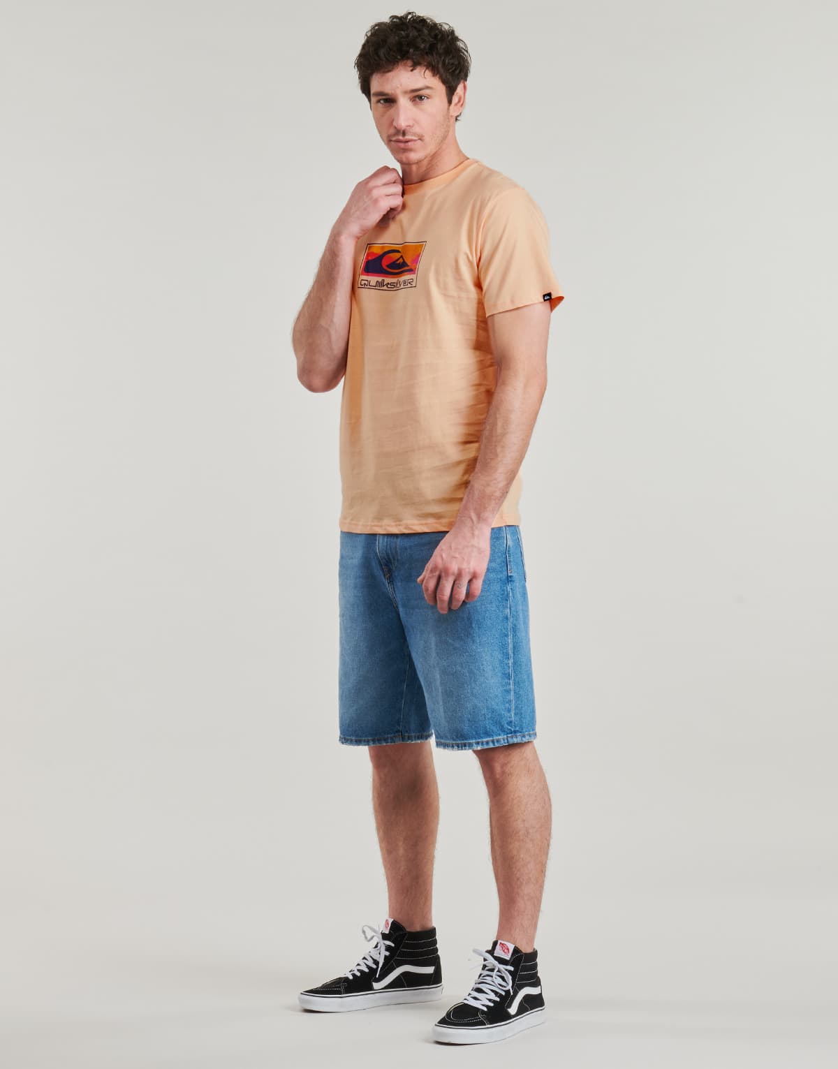 Men's T-Shirts Quiksilver Pink