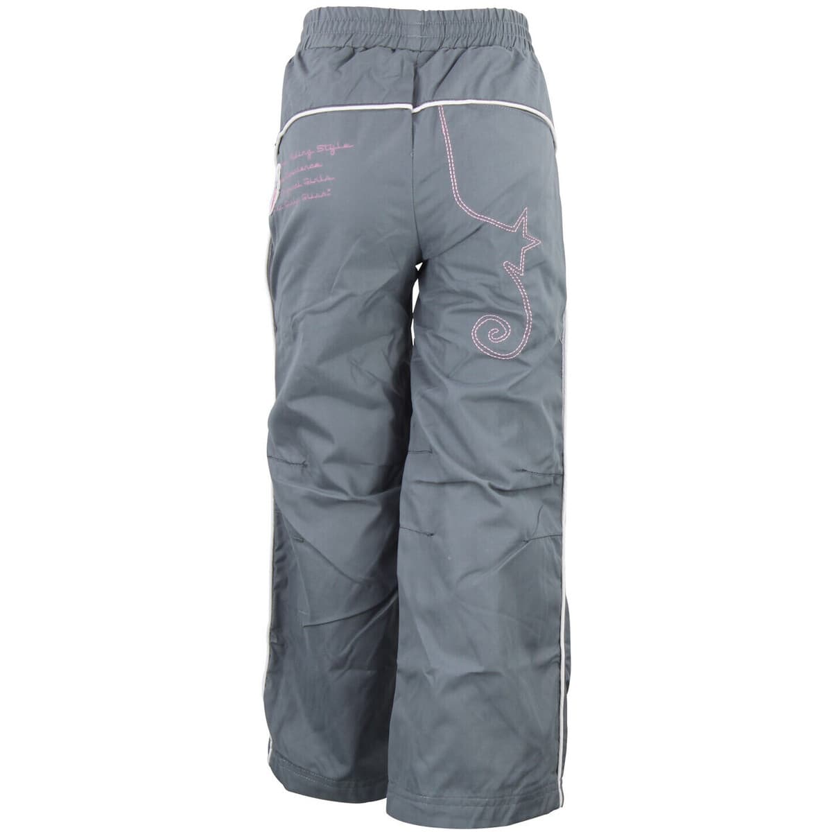 Girls' Pants Miss Girly Gray
