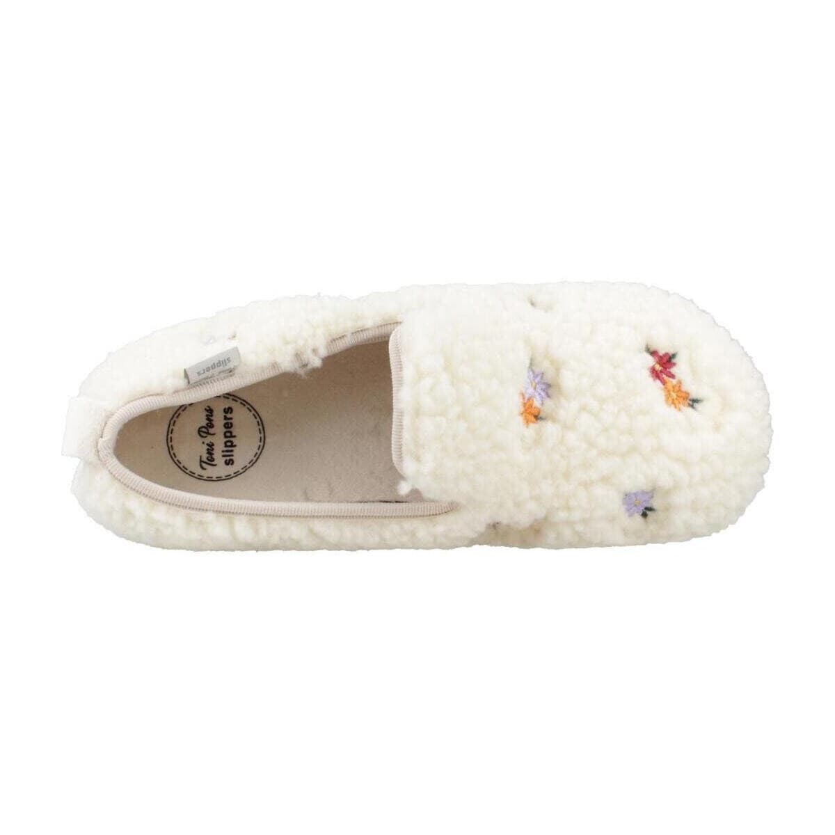 Women's House Slippers Toni Pons White