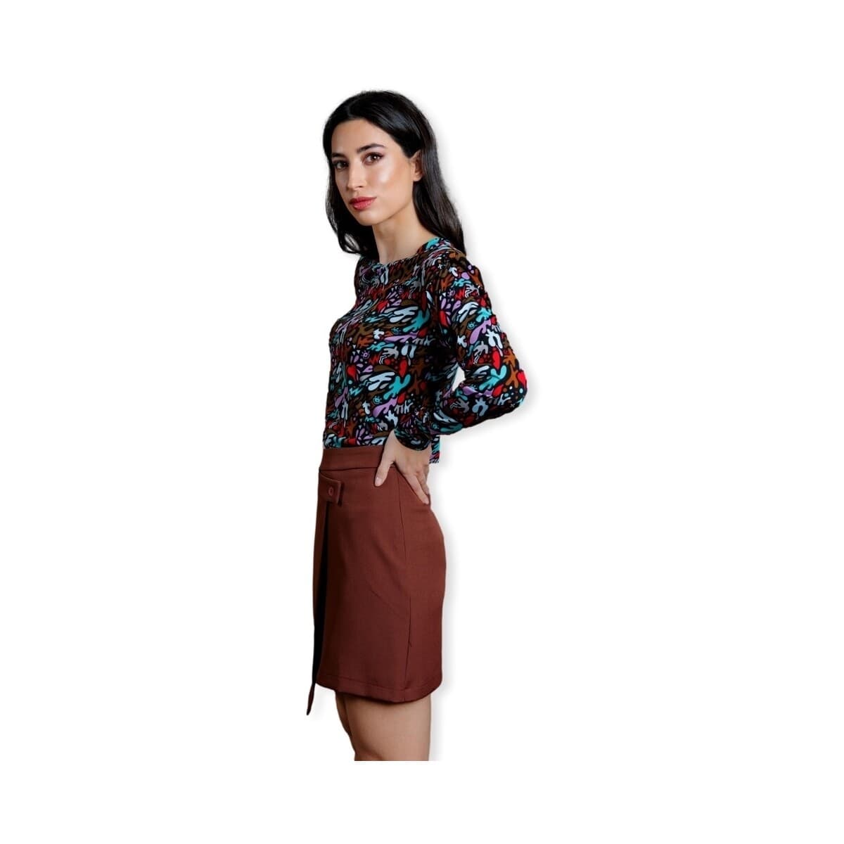 Women's Skirts Minueto Brown