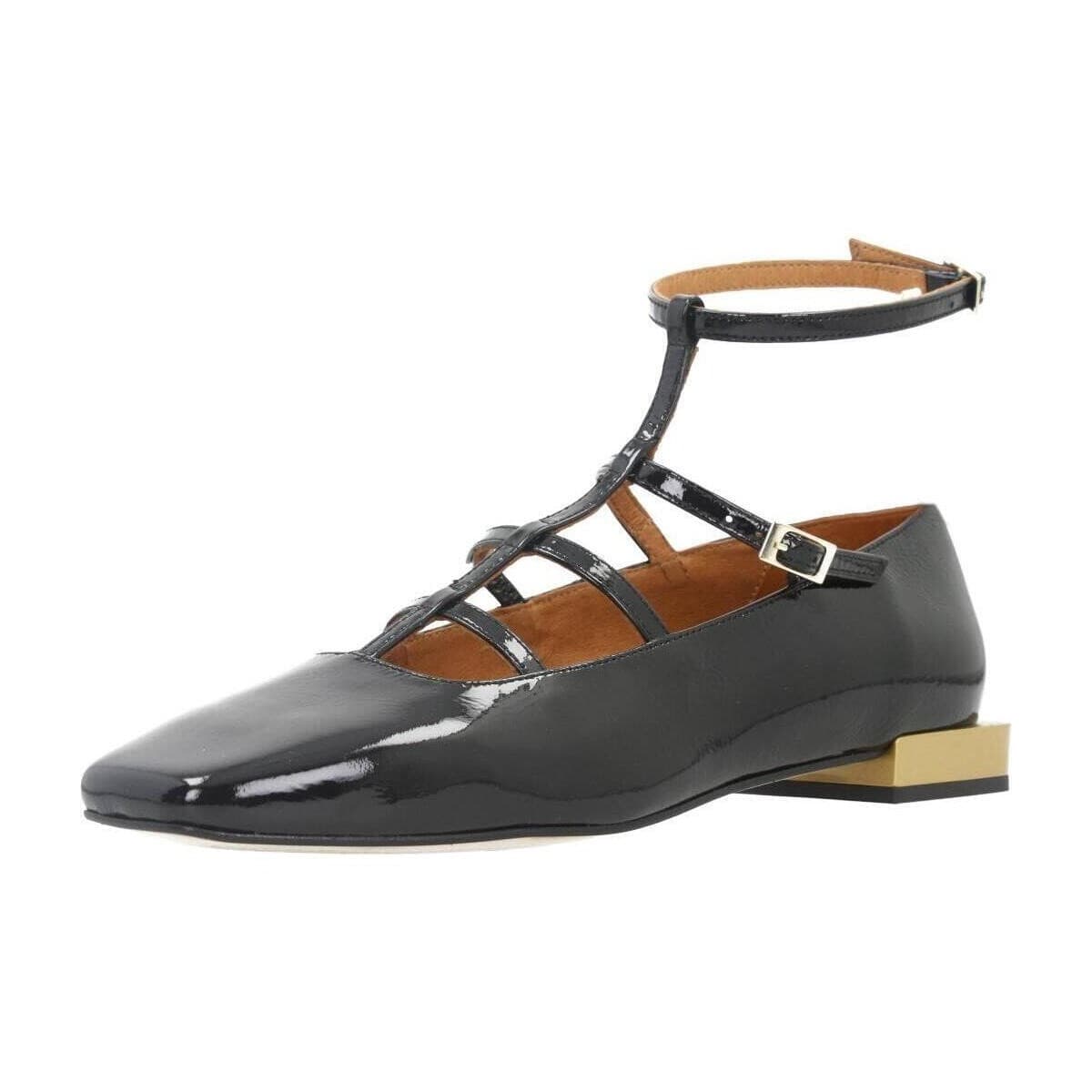 Women's Ballet Flats Angel Alarcon Black