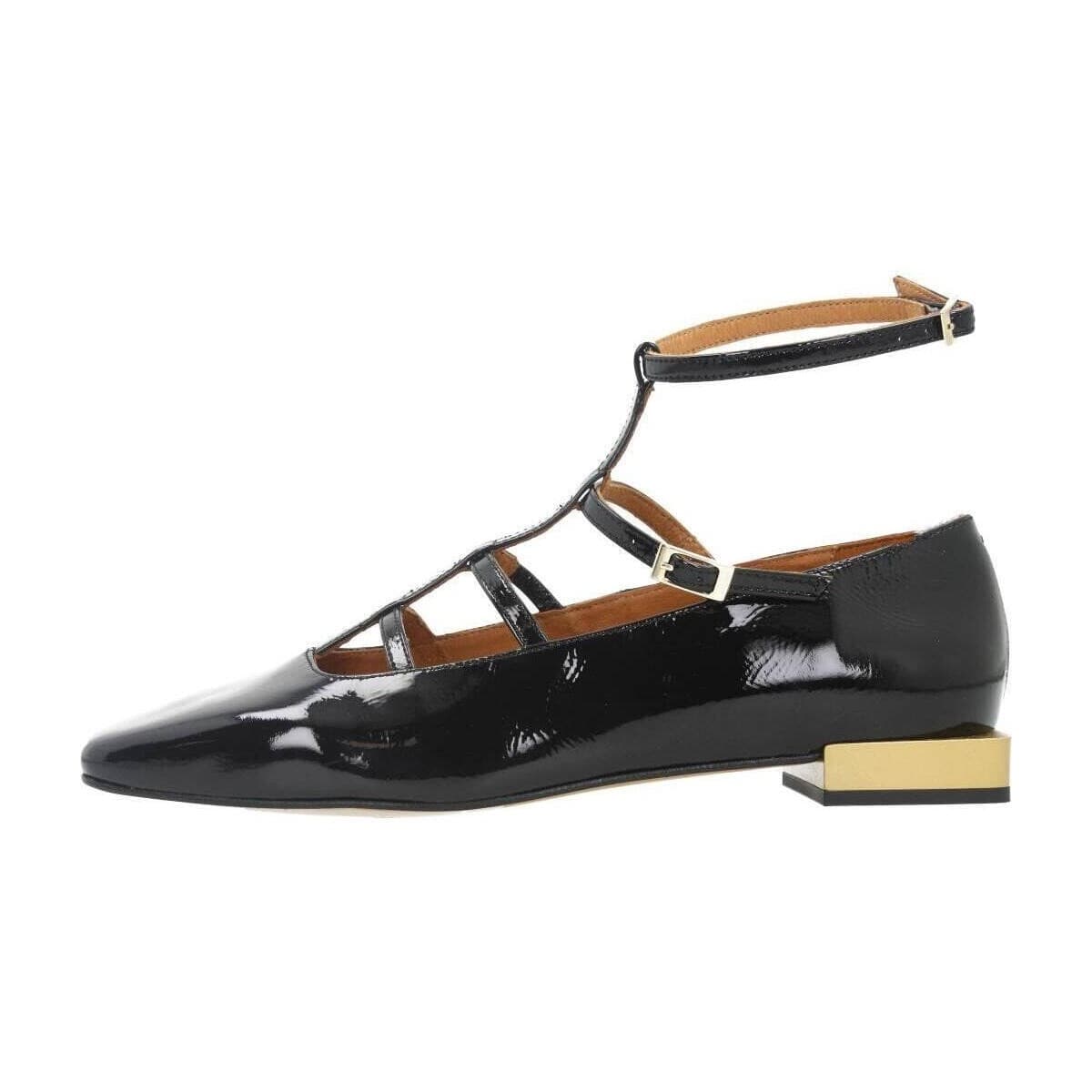 Women's Ballet Flats Angel Alarcon Black