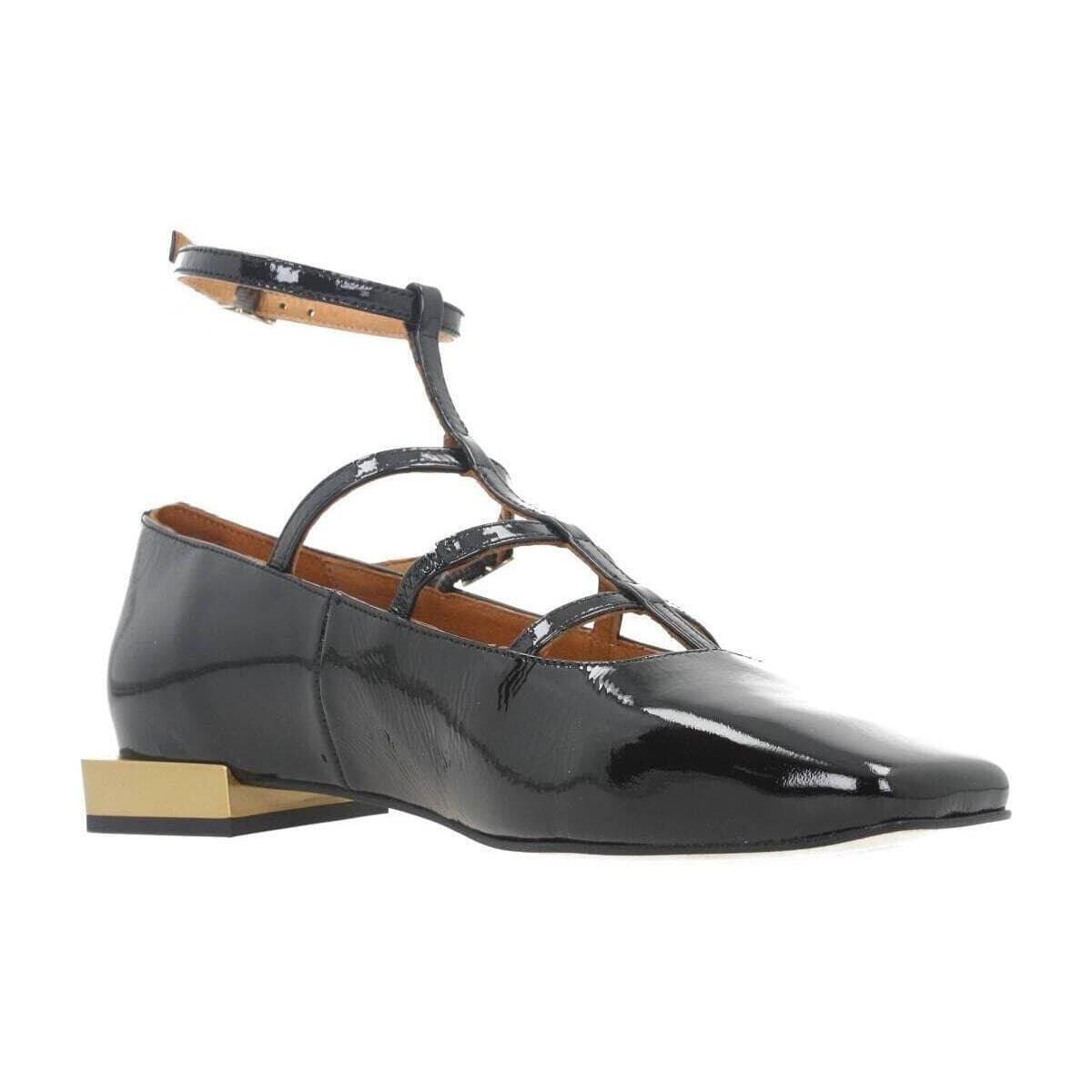 Women's Ballet Flats Angel Alarcon Black