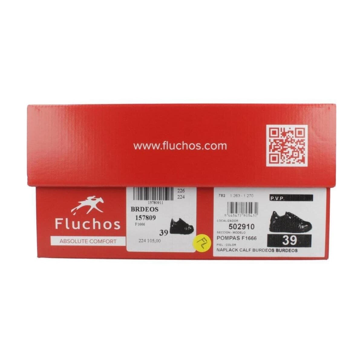 Women's Sneakers Fluchos Bordeaux