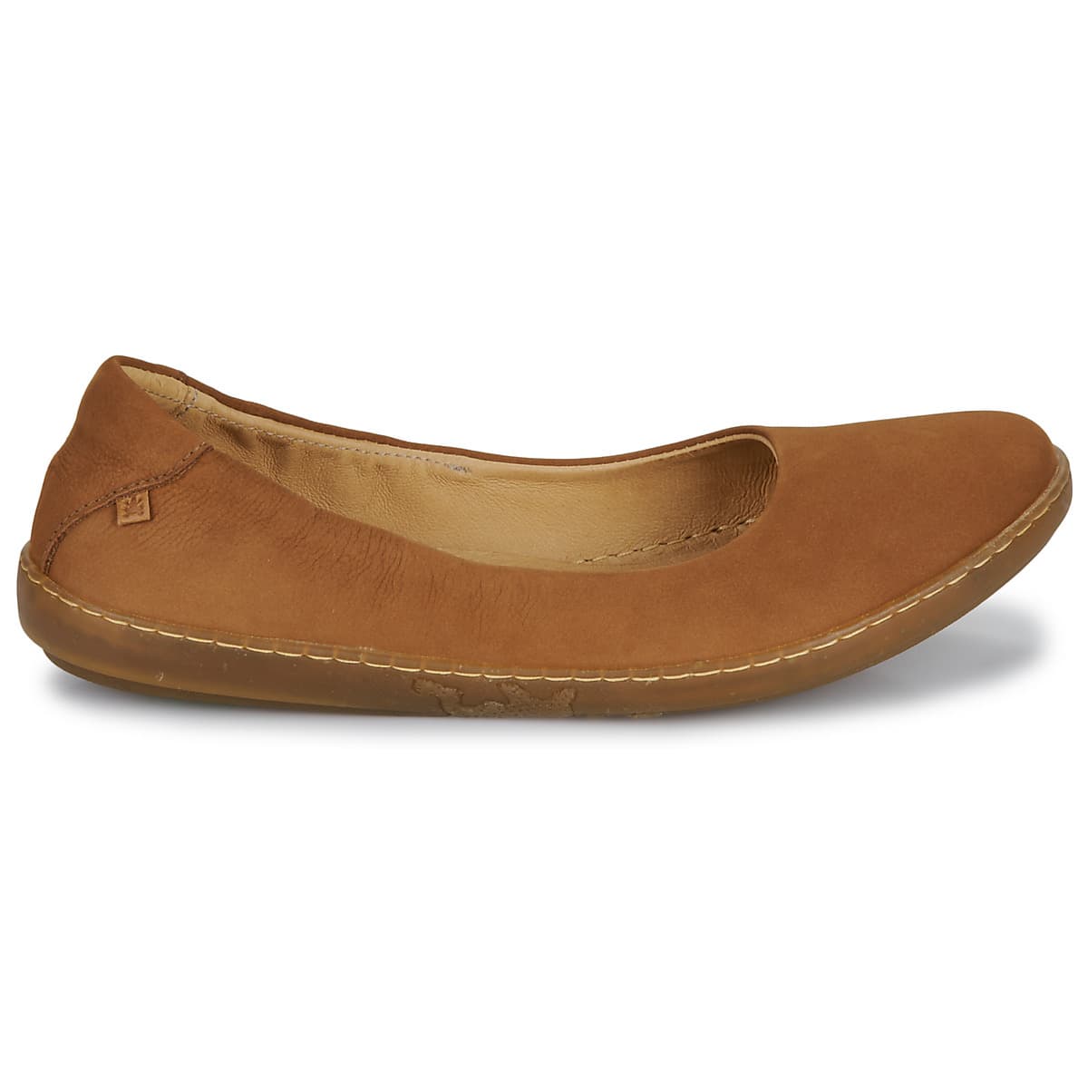 Women's Ballet Flats El Naturalista Brown