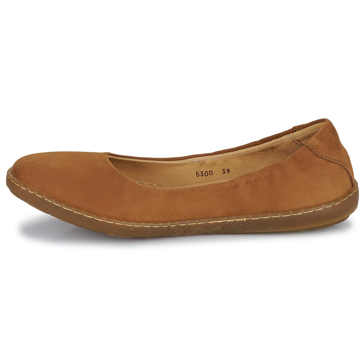 Women's Ballet Flats El Naturalista Brown