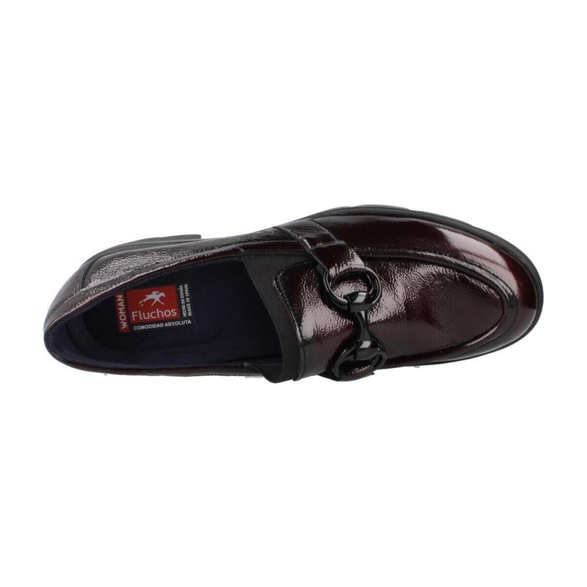 Women's Loafers Fluchos Bordeaux