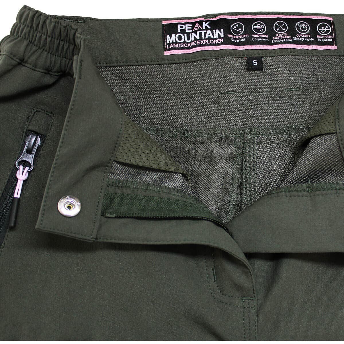 Women's Pants Peak Mountain Khaki