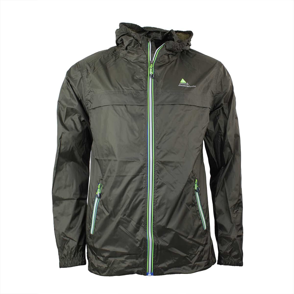 Men's Windbreakers Peak Mountain Khaki