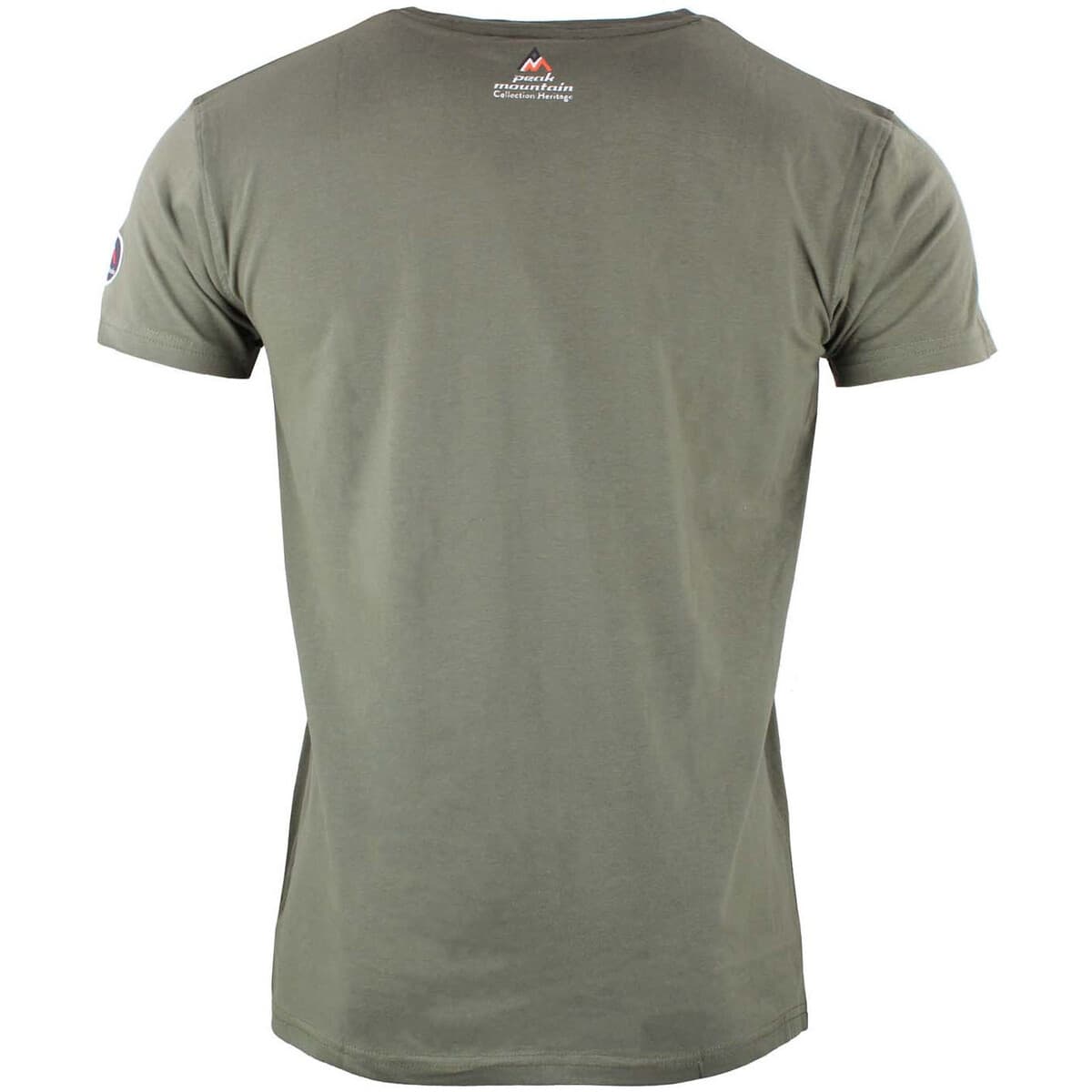 Men's T-Shirts Peak Mountain Khaki