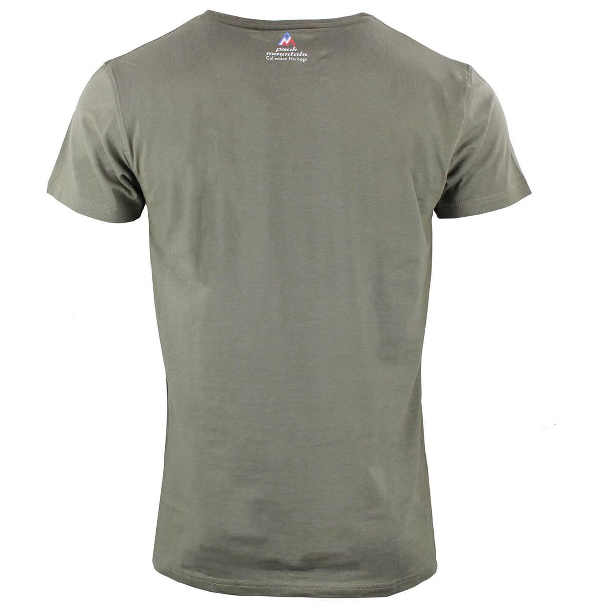 Men's T-Shirts Peak Mountain Khaki