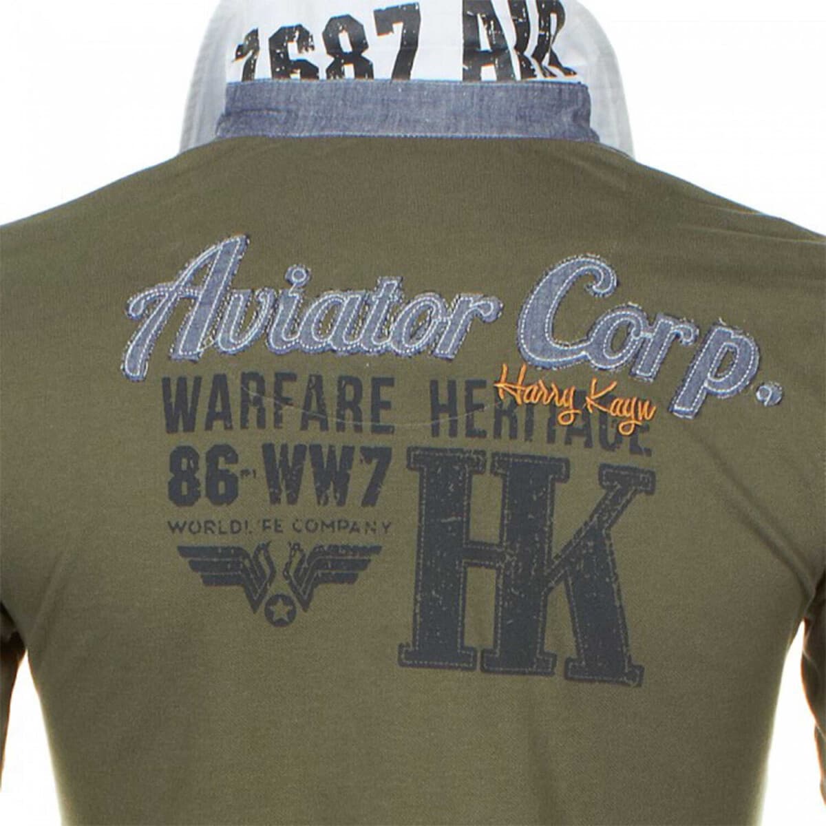 Men's Polo Shirts Harry Kayn Khaki