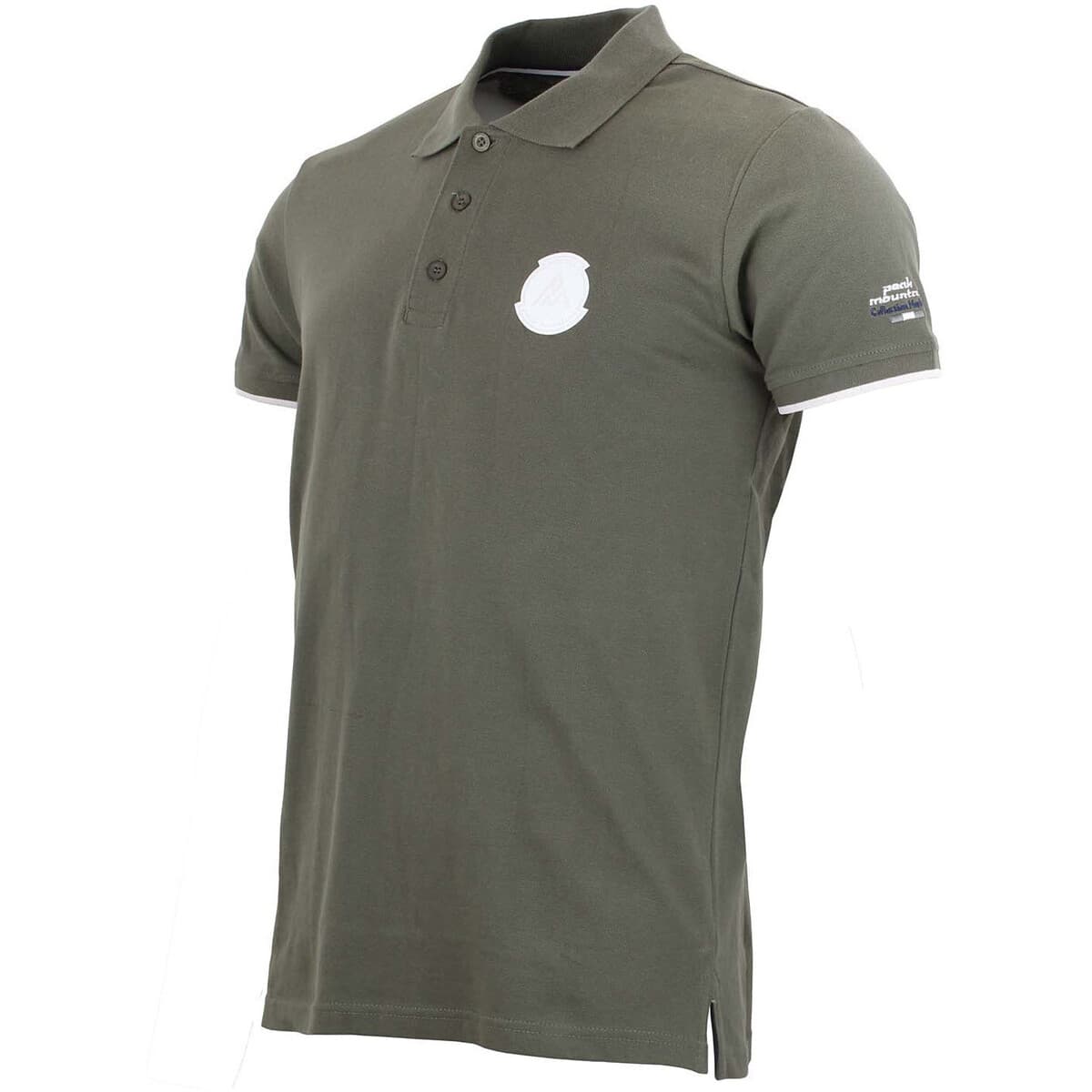 Men's Polo Shirts Peak Mountain Khaki