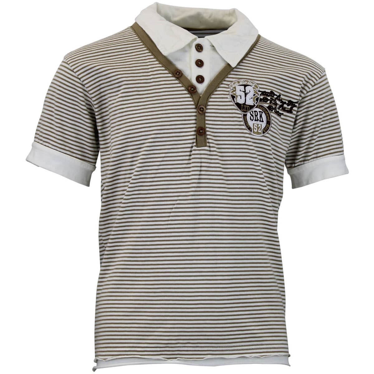 Boys' Polo Shirts Srk Beige